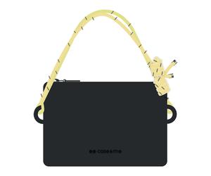BORSETTA CASEME CMSILBAGCUSTOMMBLK