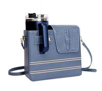 Borsetta Con Portabottiglia,Borsa A Spalla Impermeabile,Borsa Porta Bicchiere | A Spalla Portatile Con Multiple Tasche Per Donna Attività All'aperto Passeggiata Escursionismo Viaggio Campeggio C