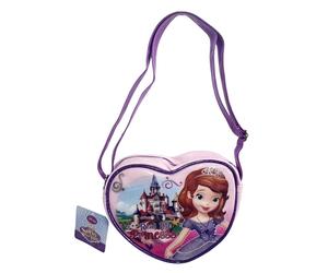 Borsetta Cuore a Tracolla Bambina Principessa Sofia Disney Borsa 20x18x6cm