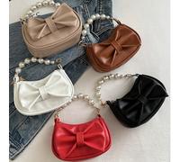 Borsetta da ragazza alla moda e versatile, con design a fiocco, disponibile in più colori. Queste mini borse sono articoli alla moda che possono ravvivare il tuo aspetto complessivo, abbinandosi facil