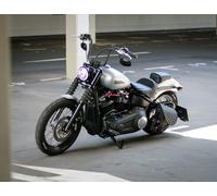 Borsetta Diablo Argento Adatto A per HD Street Bob Da 2018 Heritage Classic
