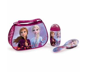 BORSETTA FROZEN con DOCCIA SHAMPOO e SPAZZOLA DISNEY REGALO BAMBINA ANNA ELSA