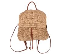 Borsetta Paglia Borsa Viaggio Da Spiaggia Estiva Zaino Per Donna