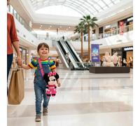 Borsetta Peluche Minnie Mouse Disney - Tracolla Bambina 18x34x13 cm