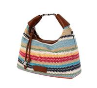 Borsetta Per Le Vacanze Borsetta A Mano , Intrecciata A Mano E Leggera | Borsa Tessuta Da Viaggio Per Mamma, Moglie, Scuola, Outdoor, Viaggio E Shopping