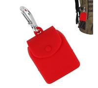 Borsetta - Piccola custodia in silicone, sacchetto per borsetta, sacchetto in silicone per uso alimentare con gancio per cannucce, borsa portaoggetti per chiavi, cambiamenti, cannucce in