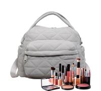 Borsette da donna, alla , morbide e leggere, piccola borsa a tracolla | per famiglia, amici, uomini, lavoro, viaggi, shopping, pendolari, riunioni quotidiane, grigio, Refer to description