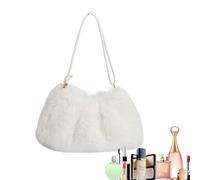 Borsette Pelose Per Donne,Borsetta Morbida E Carina Con Grande Capacità | Borsetta Pelosa Alla Per Donne - Per Inverno, Autunno, Compleanno, San , Trucco, Telefono, Uso Quotidiano, Viaggio E Uscite