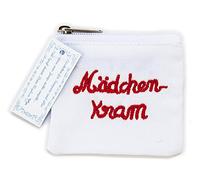 Borsina porta tampone Pochette porta assorbenti interni bianca Mädchenkram (Cose da ragazza) 7 x 7 cm Ringelsuse