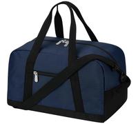 Borsone compatto da viaggio, tasche multiple, nero, 35,5 x 25,4 x 20,3 cm, Marina Militare, Compatto