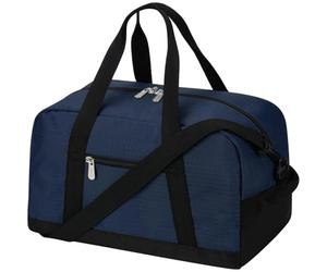 Borsone compatto da viaggio, tasche multiple, nero, 35,5 x 25,4 x 20,3 cm, Marina Militare, Compatto