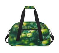 Borsone con albero di mele per donne, uomini, bambini, ragazze, ragazzi, per la notte, weekender, borsa da viaggio da 24 litri, per sport, palestra, pratica, Colore, 24 L, Organizer per borse