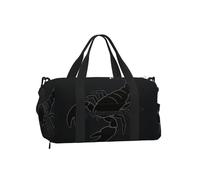 Borsone con coda di scorpione, con scomparto per scarpe, per sport, palestra, weekender, per uomini e donne, borsa da viaggio impermeabile con tasca bagnata per scarpe sporche