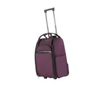 Borsone Con Ruote Borsa da viaggio con ruote, multifunzionale, manico telescopico, portatile, for viaggi di lavoro, weekend, picnic Per Viaggiare(PURPLE)