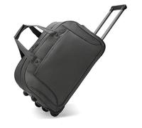 Borsone con ruote, borsa da viaggio for campeggio, palestra, bagaglio a mano unisex for adulti, viaggi di breve durata, bagaglio a mano for il weekend in campeggio.(Gray,Small)