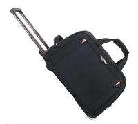 Borsone Con Ruote Trolley con ruote, borsa da viaggio impermeabile, bagaglio a mano Per Viaggiare(Black)