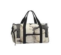 Borsone con setaccio per farina, con scomparto per scarpe, per sport, palestra, weekender, unisex, impermeabile, con tasca bagnata per scarpe sporche