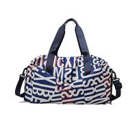 Borsone da allenamento di grande capacità, con scomparti multipli, tracolla staccabile per attrezzatura atletica, borsa di separazione asciutta e bagnata, F, Bellezza di massa