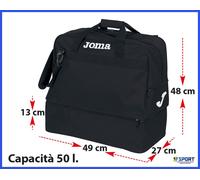 Borsone da Calcio JOMA Borsa per Calcetto Palestra Viaggio Tennis Padel Sport