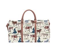 Borsone da donna, grande, da donna, da viaggio, da donna, con design asino, con asino (BHOLD-DONK), asinello, X-Large