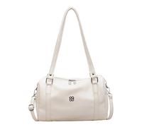 Borsone da notte da donna con cinturino regolabile Borsa per cuscino casual per pendolari grande capacità per viaggi di lavoro, bianco, 280*180*140mm