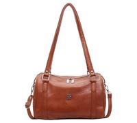 Borsone da notte da donna con cinturino regolabile Borsa per cuscino casual per pendolari grande capacità per viaggi di lavoro, Marrone, 280*180*140mm