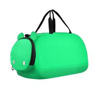 Borsone da palestra da ragazzo in tinta unita verde primavera con scomparto per scarpe multifunzionale Weekender Pernottamento danza borsa per viaggi, sport, borsone, weekender