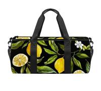 Borsone da palestra, da uomo, borsone da palestra, borsa da viaggio, borsa da weekender, fiore colibrì peonia, Motivo 1126, 45x23x23cm(17.7x9x9in)