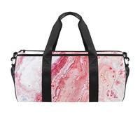 Borsone da uomo, borsa da palestra da donna, borsa da weekend, moderno, verde tropicale, foglie di palma, Motivo 4487, 45x23x23cm(17.7x9x9in)