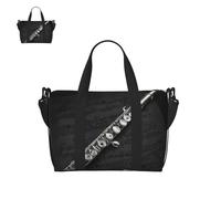 Borsone da uomo e da donna, con giraffa, borsa da palestra con scomparto per scarpe, borse da viaggio leggere, Flauto Musica, Taglia unica, Borsone da viaggio