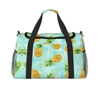 Borsone da viaggio alla moda con ananas borsa da fine settimana borsa da viaggio Weekender Pernottamento Borsa a mano Allenamento Sport Ospedale