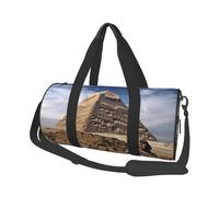 Borsone da viaggio Arco A Maiorca Spagna Weekender Borsa da notte per uomo donna Borsa da palestra sportiva di grande capacità Borsa da palestra in tela Carry On Borse da viaggio Yoga, Piramidi