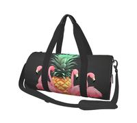 Borsone da viaggio Arco A Maiorca Spagna Weekender Borsa da notte per uomo donna Borsa da palestra sportiva di grande capacità Borsa da palestra in tela Carry On Borse da viaggio Yoga, Fenicotteri