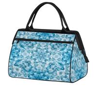 Borsone da viaggio Art Mandalas per donne, uomini, bambini, ragazzi, ragazze, weekend, pernottamento, borsone da 24 l, borsa da cabina per sport, palestra, yoga, Colore, Grande, Organizer per borse