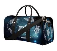 Borsone da viaggio astratto da calcio, per donne, uomini, bambini, ragazze, ragazzi, palla da calcio, 22,7 l, borsa a tracolla per sport, palestra, viaggi, Colore, 22.7 L, Organizer per borse