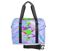 Borsone da viaggio astratto galassia per donne e uomini Galaxy Rock Skull Weekend Borse da notte 32 L Large Holdall Tote Borsa da cabina per sport palestra yoga, Colore, 32 L, Organizer per borse