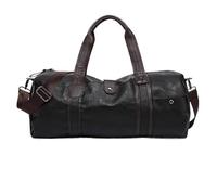 Borsone da Viaggio Borsa Da Palestra Da Viaggio In Ecopelle Vintage Da 19 Pollici Per Uomo Donna Impermeabile Borsa da Palestra(Color:A)