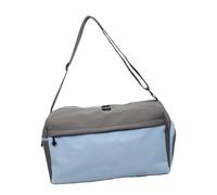 Borsone da viaggio, borsa da viaggio per la notte, borsa da palestra, borsa a tracolla alla moda resistente all'acqua, Blu, As the pic show