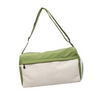 Borsone da viaggio, borsa da viaggio per la notte, borsa da palestra, borsa a tracolla alla moda resistente all'acqua, Verde scuro, As the pic show