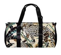 Borsone da viaggio, borsa sportiva, borsa da allenamento, borsa per la notte, limone fragola, arancia, kiwi, Motivo 2905, 45x23x23cm(17.7x9x9in)