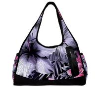 Borsone da viaggio, borsa sportiva, borsa da allenamento, yoga, sport, palestra, moderno, rosa, astratto, marmo, linee, Motivo 4577, 47x16.5x27cm(18.5x6.5x10.6in)