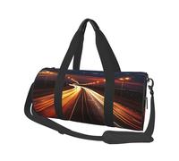 Borsone da viaggio, borsa sportiva da palestra con scomparto per scarpe, leggera, per la notte, per il weekender, per strada, yoga, palestra, sport, per uomini e donne