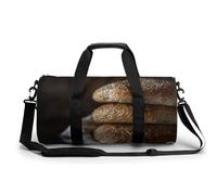 Borsone da viaggio Borse da fine settimana per uomini donne Borse da notte di grande capacità Borse da notte al sesamo Pane Immagini Viaggi Sport Borsa da palestra Borsa da viaggio Borsa da palestra