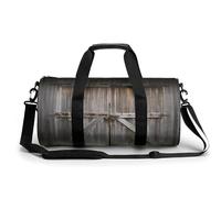 Borsone da viaggio Borse da fine settimana per uomini donne Borse da notte di grande capacità Vecchie Porte da fienile Borsa da viaggio Sport Borsa da palestra in tela Borse da viaggio per yoga da