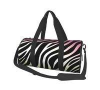 Borsone da viaggio Borse da viaggio a righe verdi per le donne Borse da viaggio di grande capacità Borse da viaggio pieghevoli Borse da viaggio Borsa da palestra leggera per viaggio/regalo, Zebra,