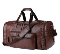 Borsone da Viaggio Borsone Da Palestra 21 Pollici Per Donna Uomo, Viaggio Per Weekender Borsa Grande Bagaglio a Mano(B)