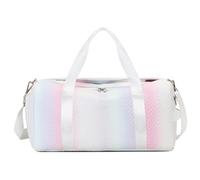 Borsone da Viaggio Borsone Da Viaggio Pieghevole Da 17 Pollici Con Scomparto Per Scarpe Borsa Da Weekend Resistente All'acqua Gradiente Borsa da Palestra(Color:A)