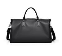 Borsone da Viaggio Business Trip Travelling Handbag Lightweight Storage Bag per Uomini Donne Palestra Sportiva(Schwarz)