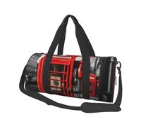 Borsone da viaggio carino scheletro con fiori Borse da fine settimana per le donne Borse da viaggio di grande capacità Borse da viaggio pieghevoli Borse da viaggio Borsa da palestra leggera per