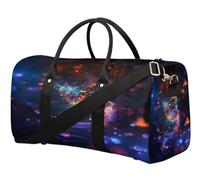 Borsone da viaggio colorato con farfalla per donne, uomini, ragazze, ragazzi, weekend, pernottamento, 22,7 l, borsa da cabina per sport, palestra, yoga, Colore, 22.7L, Organizer per borse